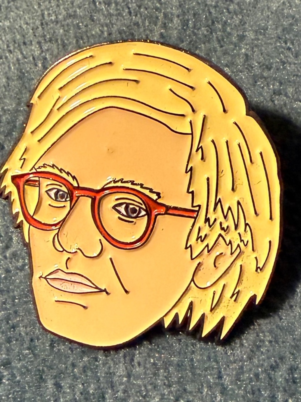 Andy Warhol Button
